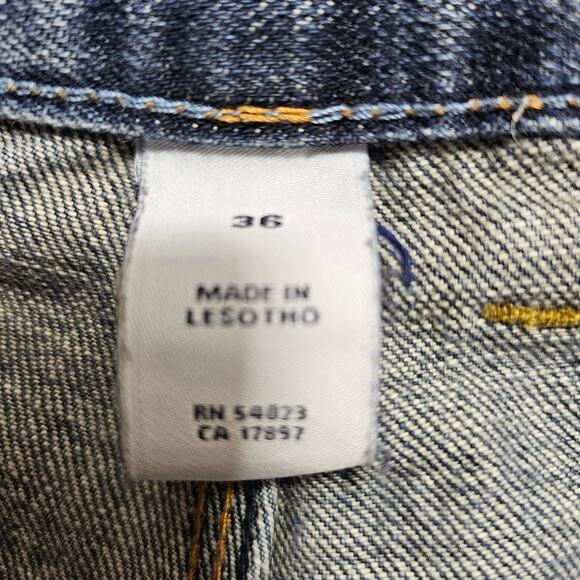 Hayes Men's Deep Pocket Denim Jean Shorts Size 36 - Picture 6 of 8